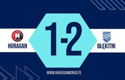 Huragan Morąg minimalnie gorszy w starciu z Błękitnymi Orneta