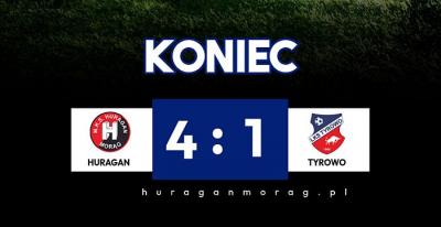 Prezent idealny – Huragan wygrywa 4:1 w urodziny trenera Giemzy!